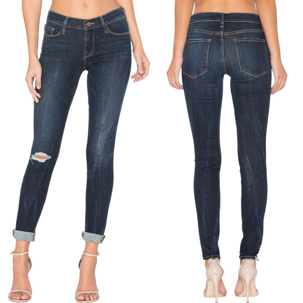 Frame Denim Le Skinny De Jeanne in Prince Street - Size 27